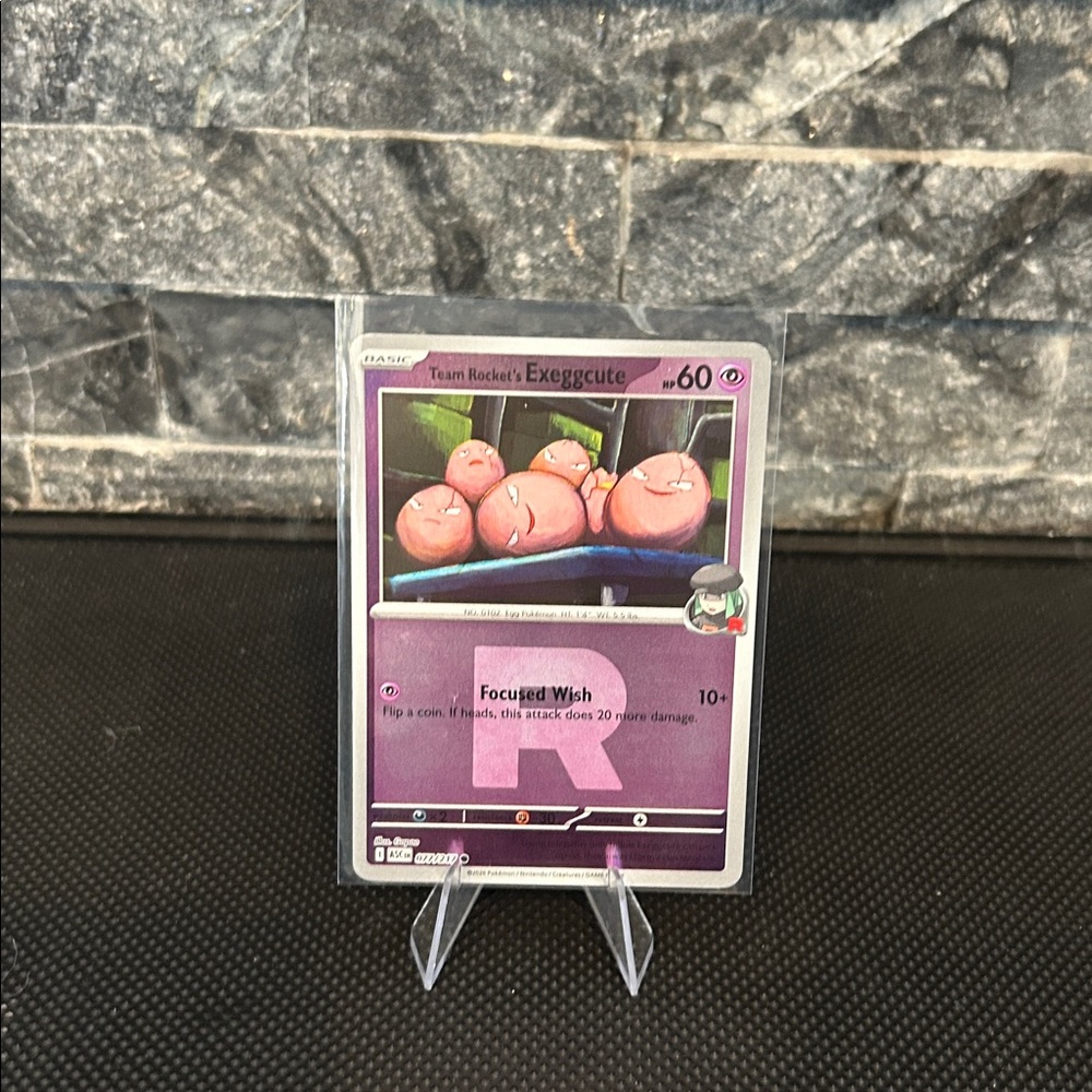 Pokemon Exeggcute 077/217‎ Reverse Holo Card from Ascended Heroes Set M/NM